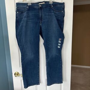 Women's Levi's Classic Straight Jeans Size 24W NWT